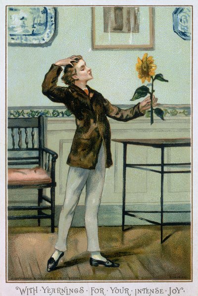 مع Yearnings For Your Intense Joy ، بطاقة عيد الميلاد الفيكتوري ، نشرها Hildesheimer und Faulkner ، لندن ، c.1880 بواسطة ألبرت جنر. لودوفيسي